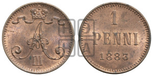 1 пенни 1883 года
