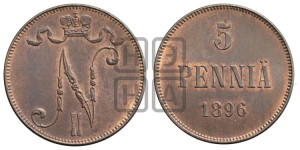 5 пенни 1896 года