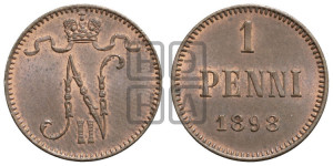 1 пенни 1898 года