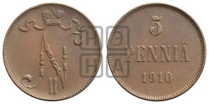 5 пенни 1910 года
