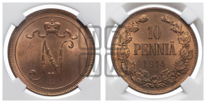 10 пенни 1914 года