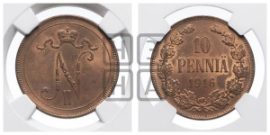 10 пенни 1916 года