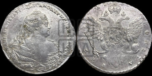 1 рубль 1739 года (московский тип)