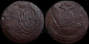 5 копеек 1761 года (без букв)