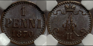 Пенни 1870 года
