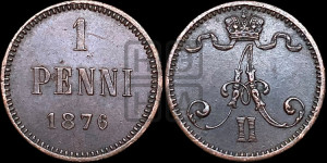 Пенни 1876 года