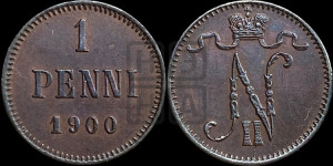 1 пенни 1900 года