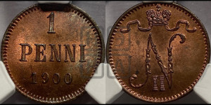 1 пенни 1900 года