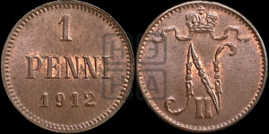 1 пенни 1912 года