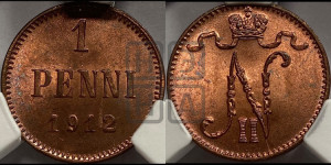 1 пенни 1912 года