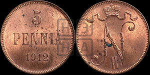 5 пенни 1912 года