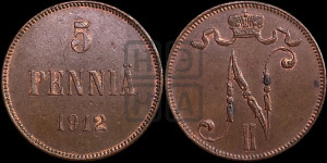 5 пенни 1912 года