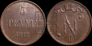 5 пенни 1912 года