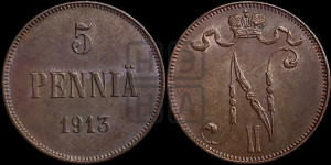 5 пенни 1913 года