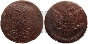 5 копеек 1758 года (без букв)