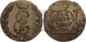 Денга 1768 года КМ (для Сибири)