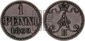 Пенни 1869 года