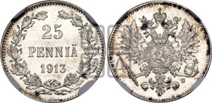 25 пенни 1913 года S