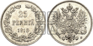 25 пенни 1916 года S