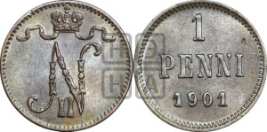1 пенни 1901 года