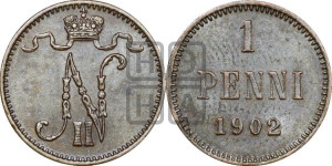 1 пенни 1902 года