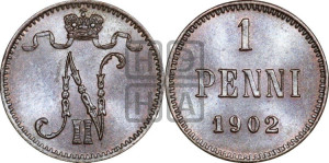 1 пенни 1902 года