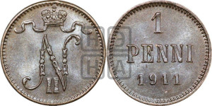 1 пенни 1911 года