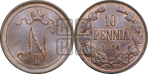 10 пенни 1914 года
