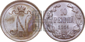 10 пенни 1914 года