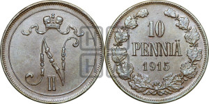 10 пенни 1915 года