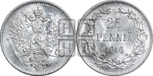 25 пенни 1916 года S
