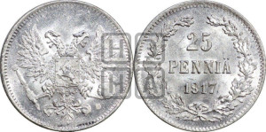 25 пенни 1917 года S