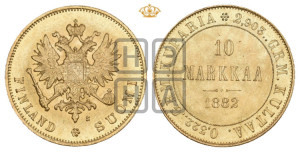 10 марок 1882 года S