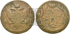 5 копеек 1759 года ММ (ММ)
