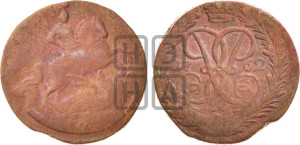 2 копейки 1762 года (гурт сетчатый)