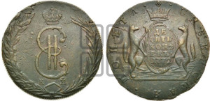 10 копеек 1772 года КМ (для Сибири)