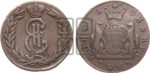2 копейки 1775 года КМ (для Сибири)
