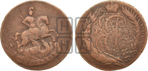 2 копейки 1788 года ММ (ММ, Красный  монетный двор)
