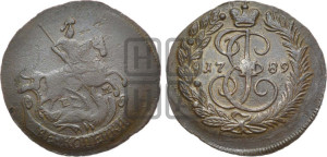 2 копейки 1789 года ЕМ (ЕМ, Екатеринбургский монетный двор)