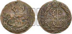 Полушка 1789 года ЕМ (ЕМ, Екатеринбургский монетный двор)