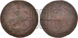 2 копейки 1793 года ЕМ (Павловский перечекан)