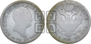 2 злотых 1821 года IВ
