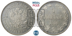 1 марка 1890 года L