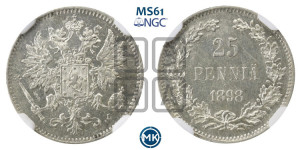 25 пенни 1898 года L