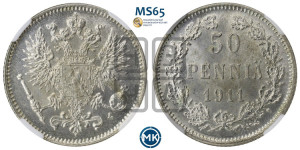 50 пенни 1911 года L