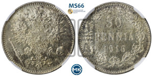 50 пенни 1916 года S