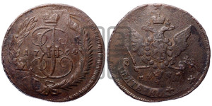 5 копеек 1764 года ММ (ММ, Красный  монетный двор)