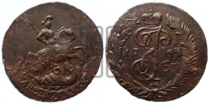 2 копейки 1766 года СПМ (СПМ, Санкт-Петербургский монетный двор)