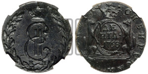 Денга 1768 года КМ (для Сибири)