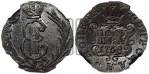 Полушка 1768 года КМ (для Сибири)